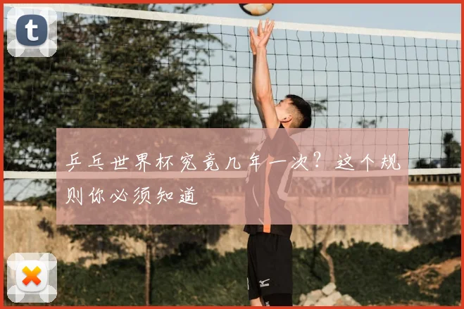 乒乓世界杯究竟几年一次？这个规则你必须知道
