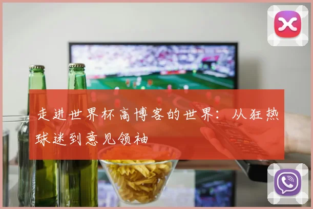 走进世界杯高博客的世界：从狂热球迷到意见领袖